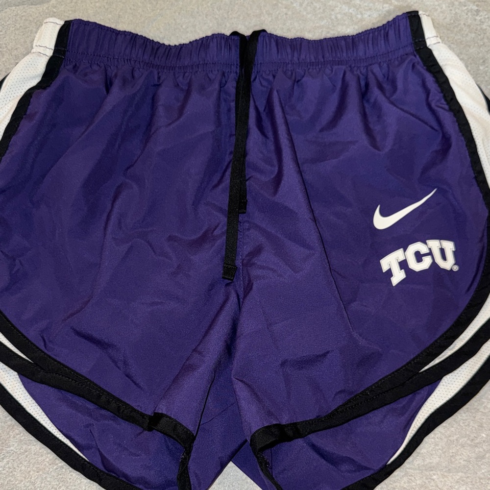 Nike TCU Purple Sports Shorts